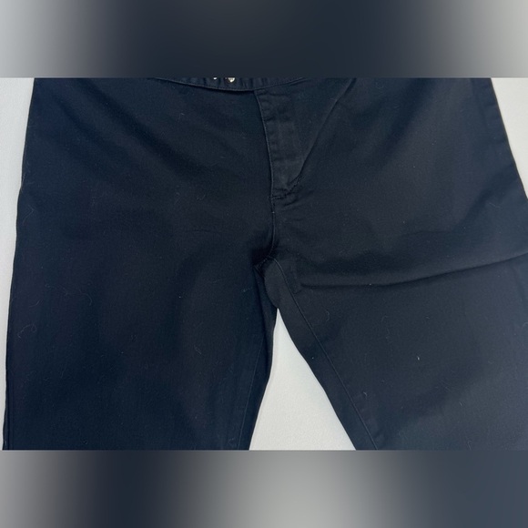 VTG Y2K Paris Blues Studded Waist Boot Cut Black Jeans Pants Jr Size 9 - Picture 9 of 11